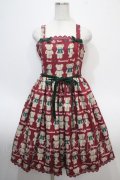 axes femme kawaii / フラッフィベアジャンスカ M ワイン Y-25-04-23-120-AX-TO-SZ-ZY