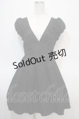 axes femme POETIQUE / フラワージャカードワンピース M 黒 Y-25-04-23-121-AX-OP-SZ-ZY