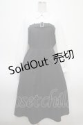 axes femme / ベルト風ドッキングワンピース F 黒 Y-25-04-23-123-AX-OP-SZ-ZY