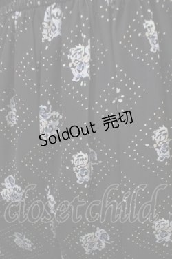 画像3: Fi.n.t  / 花柄ワンピース  黒 Y-25-04-23-126-LO-SK-SZ-ZY