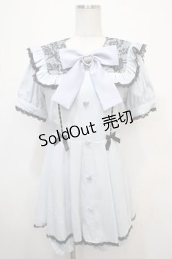 画像1: Ank Rouge / レースコンビネゾン M サックス Y-25-04-23-127-CA-OP-SZ-ZY