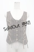 axes femme / レースアップベスト F 茶 Y-25-04-23-010-AX-TO-SZ-ZY