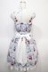 画像2: metamorphose / Disney Alice in Wonderlandジャンパースカートセット 1 サックス Y-25-04-23-134-ME-OP-SZ-ZY (2)