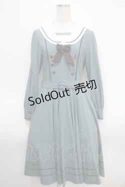 画像1: Innocent World / アビーワンピース L ブルーグリーン×ショコラ Y-25-04-23-135-IW-OP-SZ-ZY