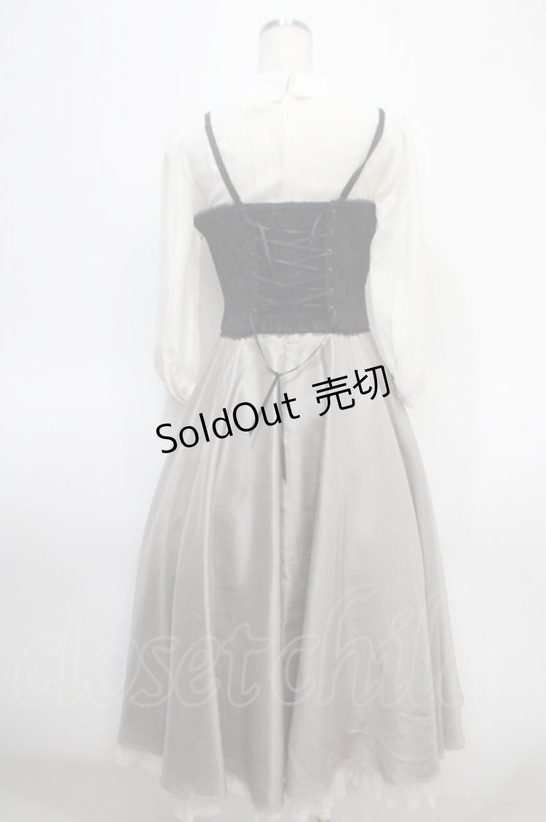 画像2: Secret Honey / Once upon a dream dress (Sleeping Beauty ver.) 2 グレー Y-25-04-23-137-CA-OP-SZ-ZY (2)