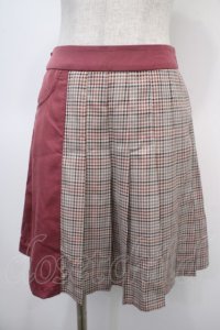 axes femme POETIQUE / 切替スカート  ピンク Y-25-04-23-139-AX-SK-SZ-ZY
