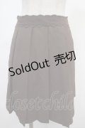 axes femme / プリーツキュロット F 茶 Y-25-04-23-146-AX-PA-SZ-ZT158
