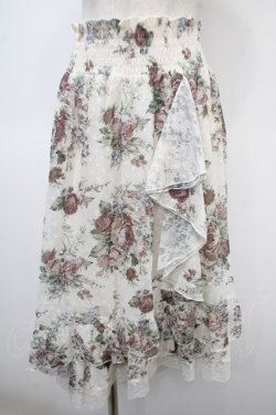画像1: axes femme / 花柄マルチWAYスカート F 生成り Y-25-04-23-150-AX-SK-SZ-ZY