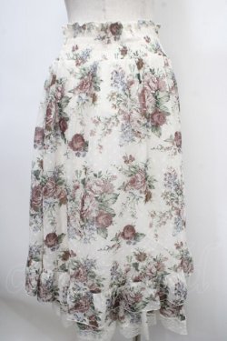 画像2: axes femme / 花柄マルチWAYスカート F 生成り Y-25-04-23-150-AX-SK-SZ-ZY