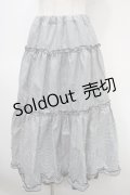 m petit by misako / NINA'Sギャザースカート M 中黒 Y-25-04-23-152-LO-SK-SZ-ZY