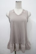 axes femme / タンクトップ  モカ Y-25-04-23-017-AX-TO-SZ-ZY
