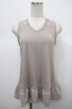 画像1: axes femme / タンクトップ  モカ Y-25-04-23-017-AX-TO-SZ-ZY