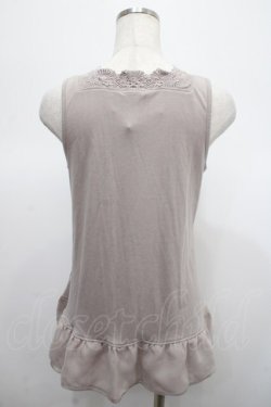画像2: axes femme / タンクトップ  モカ Y-25-04-23-017-AX-TO-SZ-ZY