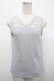 画像1: axes femme / 繊細レースタンクトップ M グレー Y-25-04-23-021-AX-TO-SZ-ZY (1)