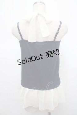 画像2: axes femme / アンサンブルレーシーニット M 紺 Y-25-04-23-024-AX-TO-SZ-ZY