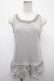 画像1: axes femme / 裾オパールタンクトップ M グレー Y-25-04-23-030-AX-TO-SZ-ZY (1)
