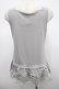 画像2: axes femme / 裾オパールタンクトップ M グレー Y-25-04-23-030-AX-TO-SZ-ZY (2)