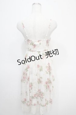 画像2: axes femme / 総花柄フレアーAラインワンピース M キナリ Y-25-04-26-039-AX-OP-SZ-ZY