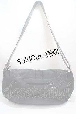 画像2: Ozz Croce / 刺繍入りショルダーバック  黒 Y-25-04-26-005-OO-BG-SZ-ZT-K020