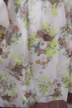 画像3: axes femme / 転写風ブーケ花柄ワンピース Ｍ アワピンク Y-25-04-26-042-AX-OP-SZ-ZY