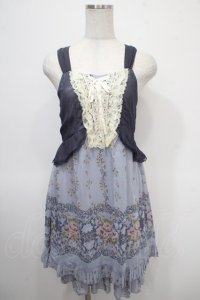 axes femme / キャミ重ね編み上げチュニック M ラベンダー Y-25-04-26-043-AX-OP-SZ-ZY