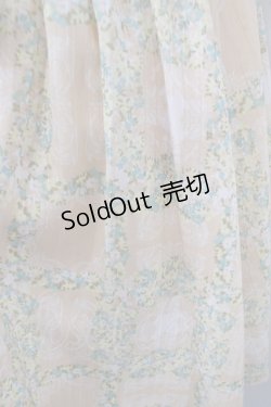 画像3: axes femme / カシュクール格子花柄ワンピース M オレンジ Y-25-04-26-046-AX-OP-SZ-ZI