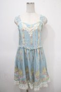 axes femme / バラストライプパネルワンピース M グリーン Y-25-04-26-048-AX-OP-SZ-ZY
