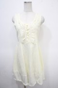 axes femme / レースボンディングチュニック M キナリ Y-25-04-26-049-AX-OP-SZ-ZY