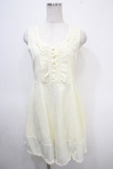axes femme / レースボンディングチュニック M キナリ Y-25-04-26-049-AX-OP-SZ-ZI