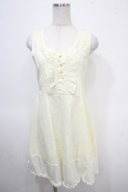 画像1: axes femme / レースボンディングチュニック M キナリ Y-25-04-26-049-AX-OP-SZ-ZY