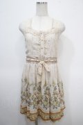 axes femme / カラーローズパネル柄ワンピース M キナリ Y-25-04-26-051-AX-OP-SZ-ZY