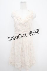 axes femme / 襟取り外しホルター風ワンピース M アワピンク Y-25-04-26-052-AX-OP-SZ-ZY