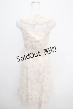 画像2: axes femme / 襟取り外しホルター風ワンピース M アワピンク Y-25-04-26-052-AX-OP-SZ-ZY