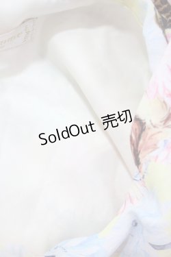 画像4: axes femme POETIQUE / フラワーキャットボウタイワンピース  イエロー Y-25-04-26-054-AX-OP-SZ-ZY