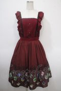 axes femme POETIQUE / ふしぎの国のアリス/ワンピース M ワイン Y-25-04-26-055-AX-OP-SZ-ZY