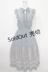 axes femme / パッチワーク花柄ロングワンピース M グリーン Y-25-04-26-056-AX-OP-SZ-ZY