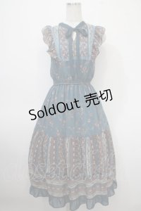 axes femme / パッチワーク花柄ロングワンピース M グリーン Y-25-04-26-056-AX-OP-SZ-ZY