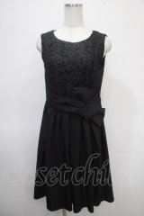 axes femme / レースドッキングワンピース M 黒 Y-25-04-26-058-AX-OP-SZ-ZY