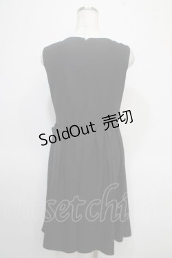 画像2: axes femme / レースドッキングワンピース M 黒 Y-25-04-26-058-AX-OP-SZ-ZI