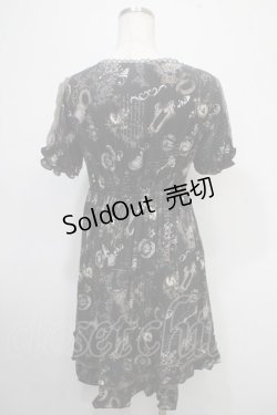 画像2: axes femme / レーシー切替スリットチュニ M クロ Y-25-04-26-059-AX-OP-SZ-ZY