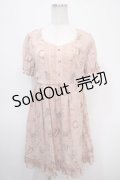axes femme / レーシー切替スリットチュニ M アワピンク Y-25-04-26-060-AX-OP-SZ-ZI