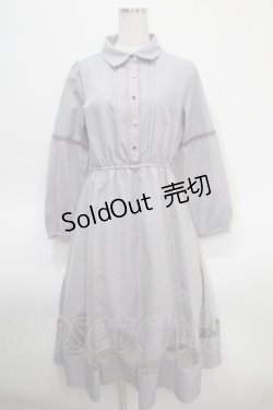 画像1: axes femme POETIQUE / チュール切替ワンピース M ラベンダー Y-25-04-26-063-AX-OP-SZ-ZI
