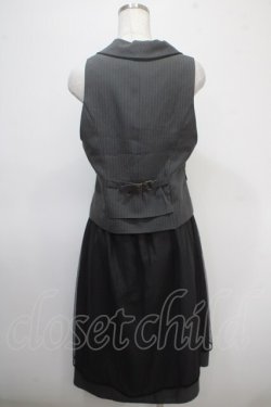 画像2: axes femme / 3WAYロングワンピース M グレー Y-25-04-26-065-AX-SK-SZ-ZY