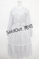 axes femme / セーラー襟ティアードワンピース M ラベンダー Y-25-04-26-066-AX-OP-SZ-ZI
