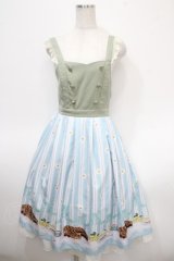 axes femme POETIQUE / ガトー・ドゥ・セゾンワンピース M サックス Y-25-04-26-069-AX-OP-SZ-ZY