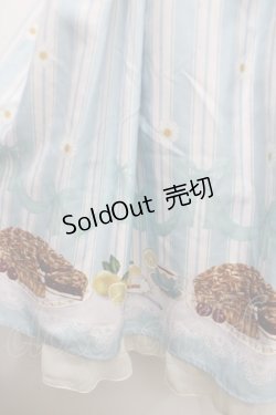 画像3: axes femme POETIQUE / ガトー・ドゥ・セゾンワンピース M サックス Y-25-04-26-069-AX-OP-SZ-ZI