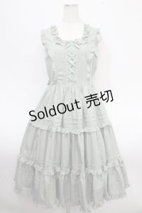 Chalmiere / フリルロングジャンスカ M グリーン Y-25-04-26-078-LO-OP-SZ-ZY
