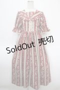 axes femme kawaii / ローズベリーガーデンワンピ  ワイン Y-25-04-26-080-AX-OP-SZ-ZY