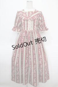 axes femme kawaii / ローズベリーガーデンワンピ  ワイン Y-25-04-26-080-AX-OP-SZ-ZY