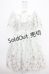 axes femme kawaii / ベリーフィールズワンピース M ミント Y-25-04-26-086-AX-OP-SZ-ZI